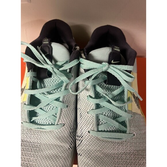 Nike Metcon 7 DO9328-300 Size 12‎ Training Shoes Teal/Yellow – Heavy Wear - Picture 5 of 7